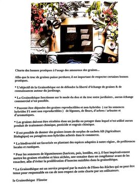 Grainothèque : mode d'emploi