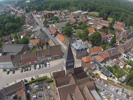 Vue aérienne de Flines-lez-Râches