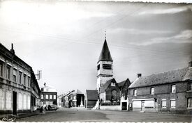 La place de l'église