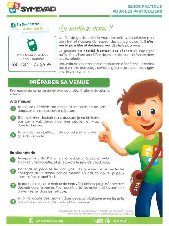 Déchèteries : guide pratique