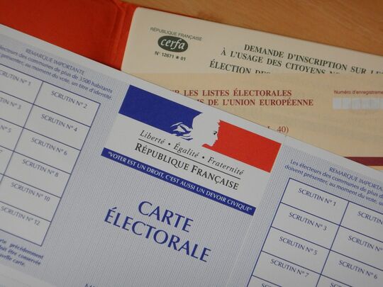 Carte électorale